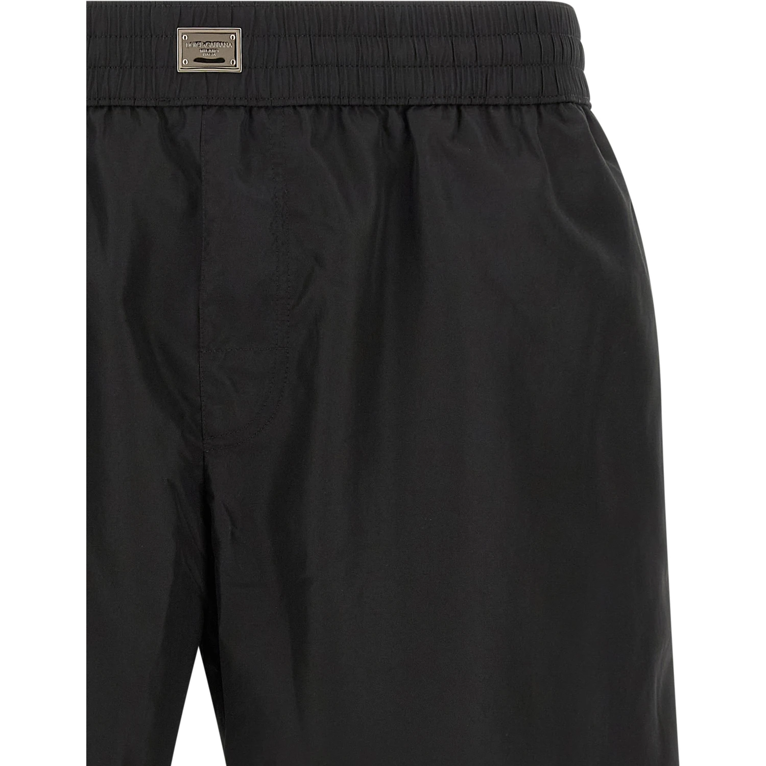 Black Polyamide Swim Shorts