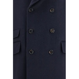 Blue Wool Oves Aries Coat