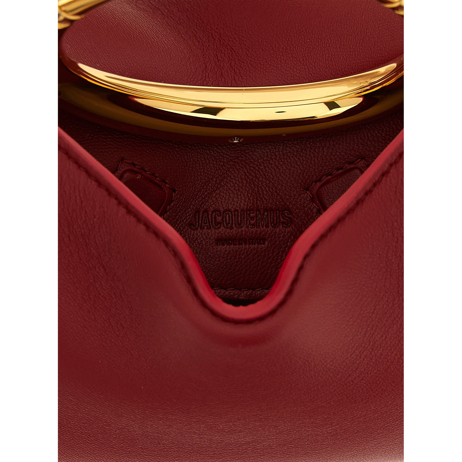 Multicolor Lamb Leather Handbag