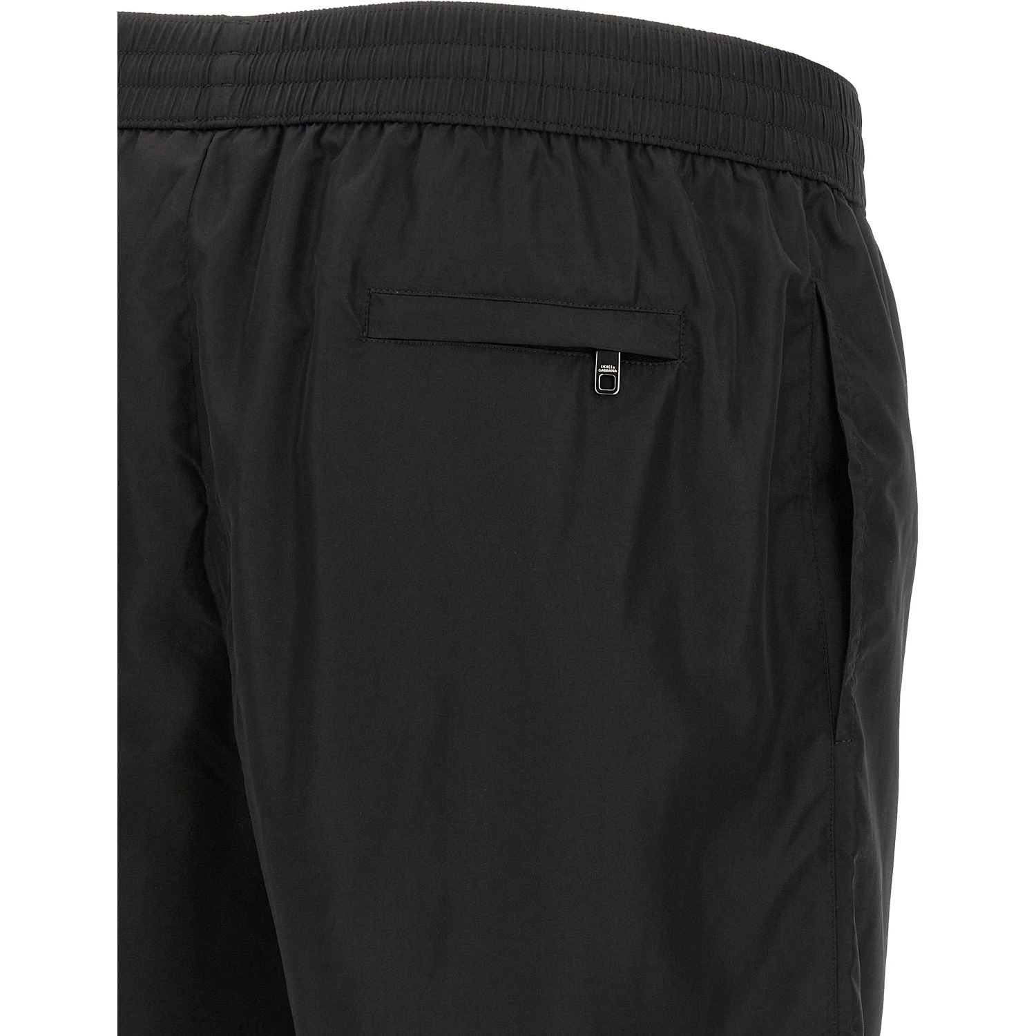 Black Polyamide Swim Shorts