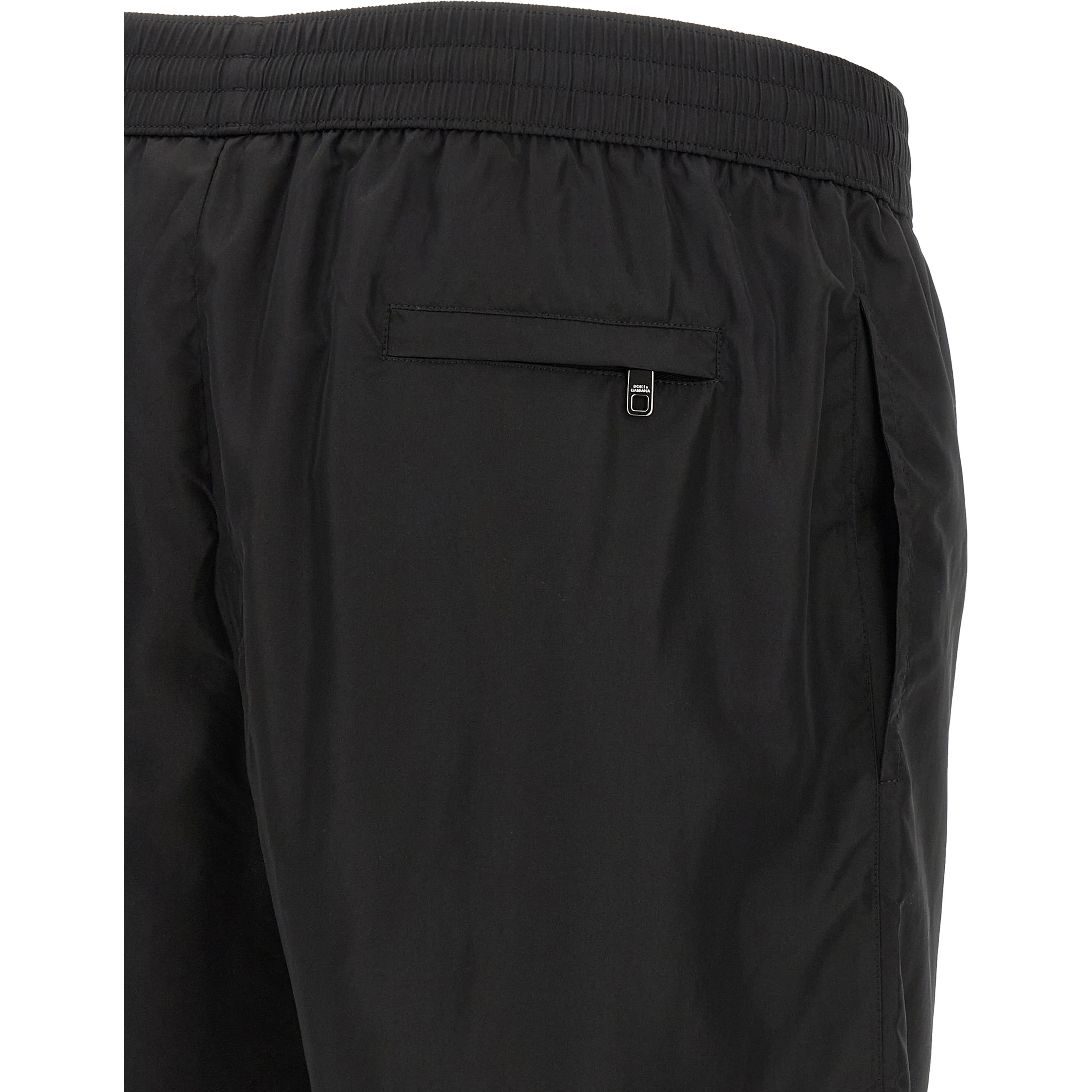 Black Polyamide Swim Shorts