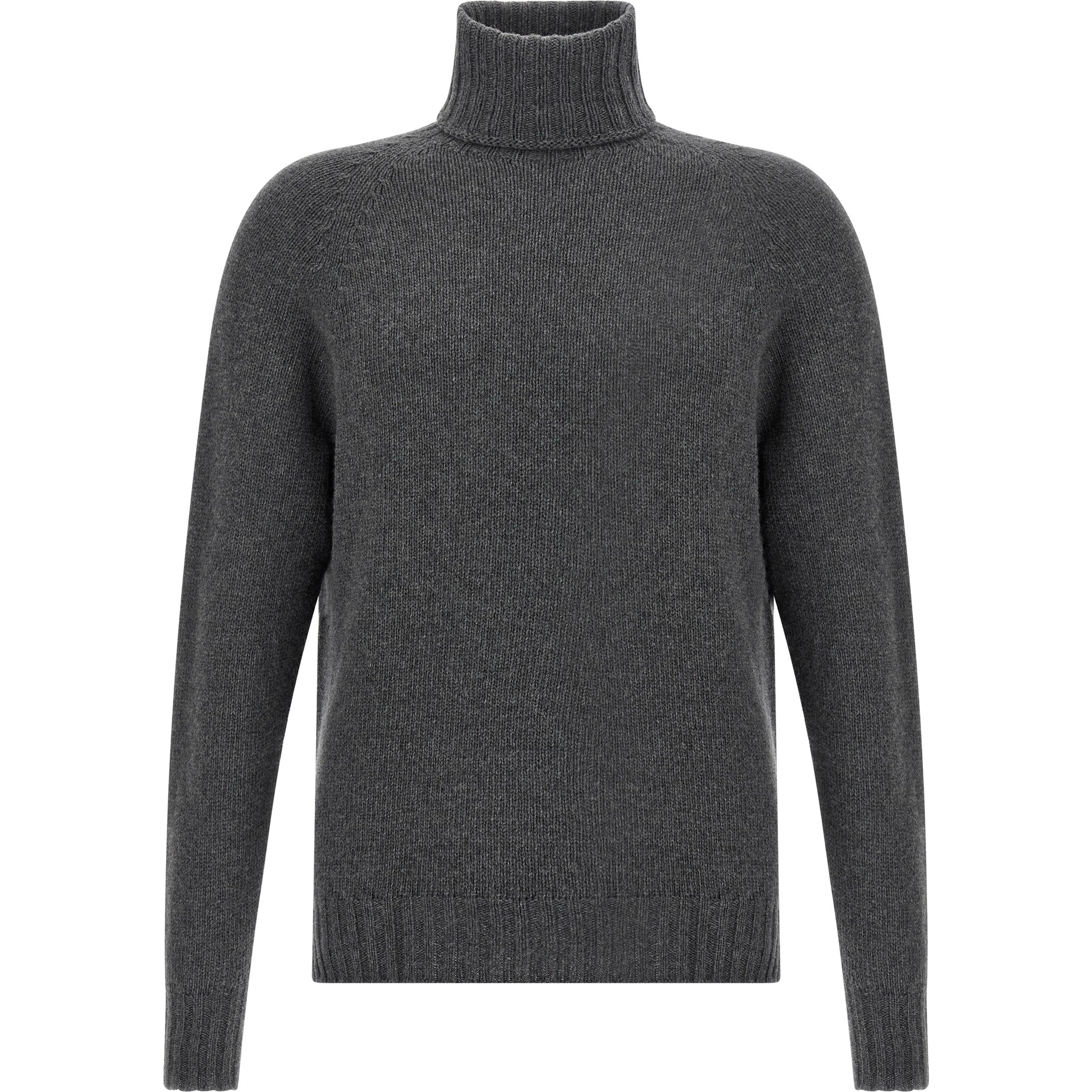 Gray Virgin Wool Cardigan