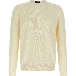 White Virgin Wool Cardigan