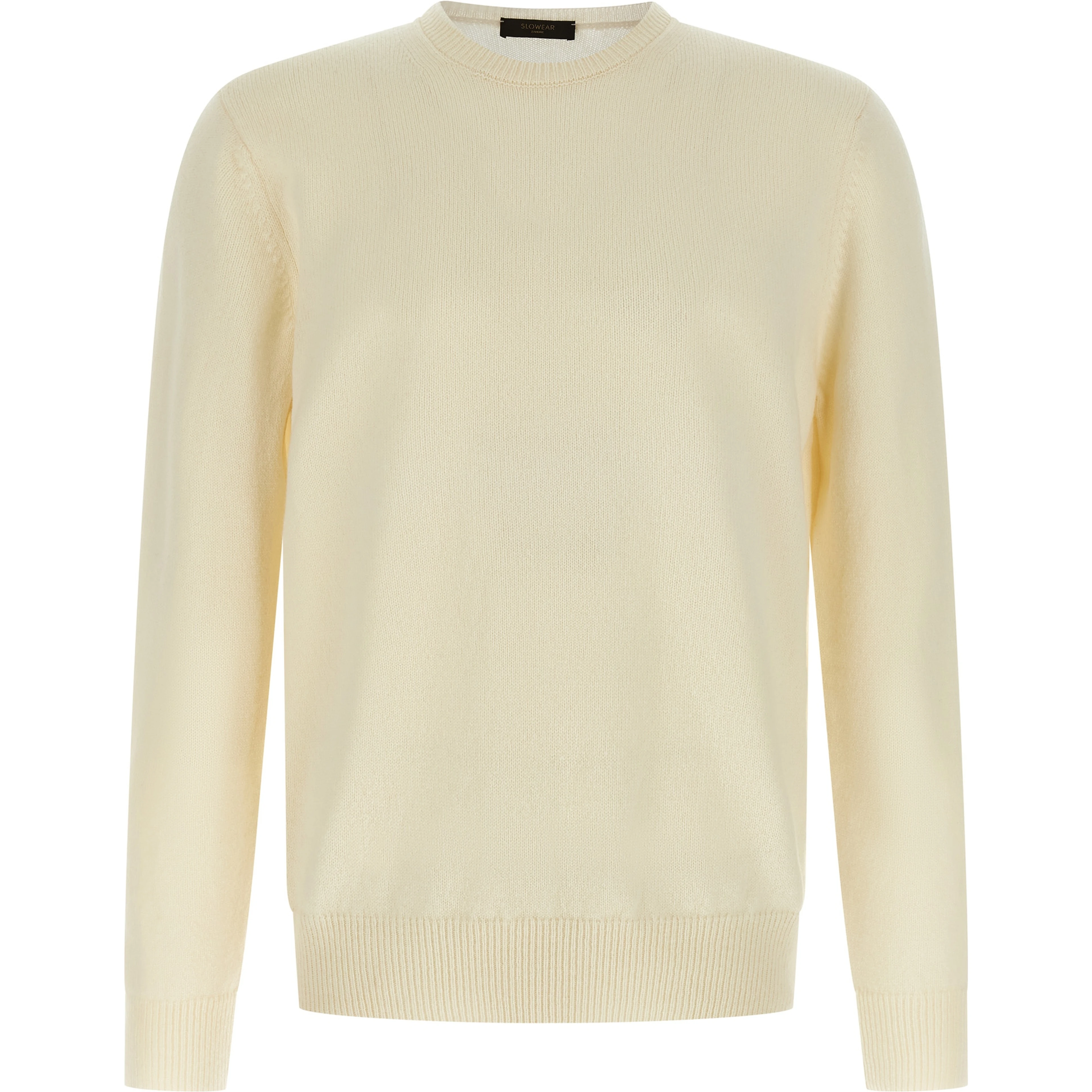 White Virgin Wool Cardigan