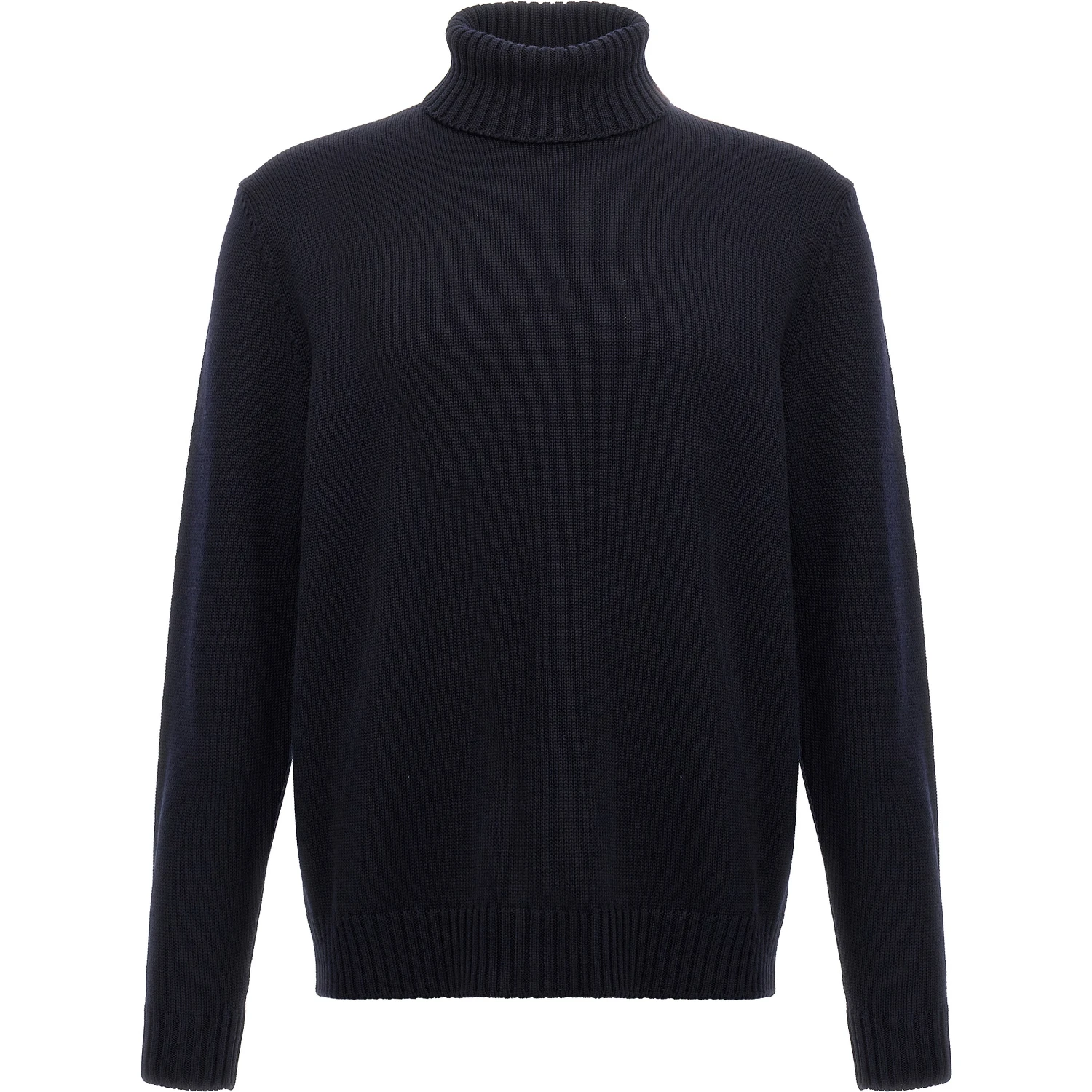 Blue Virgin Wool Cardigan
