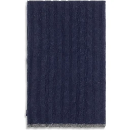 Blue Cashmere Foulard