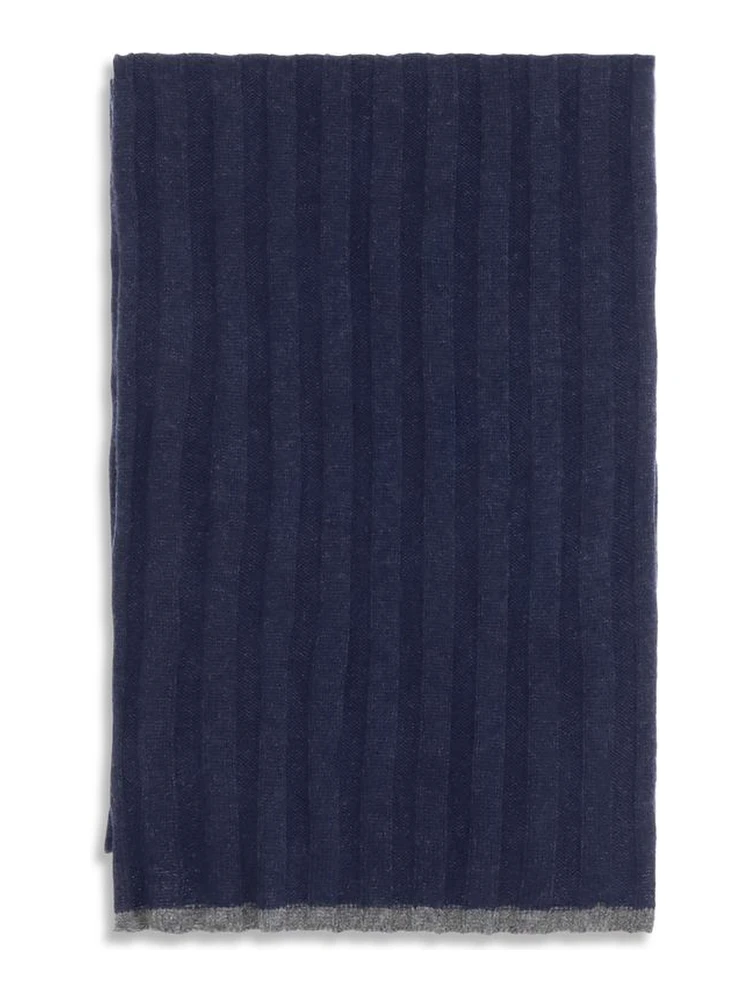 Blue Cashmere Foulard