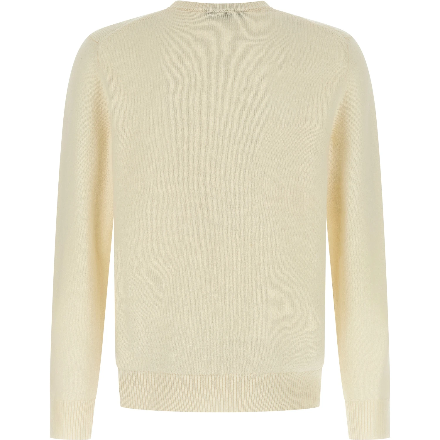 White Virgin Wool Cardigan