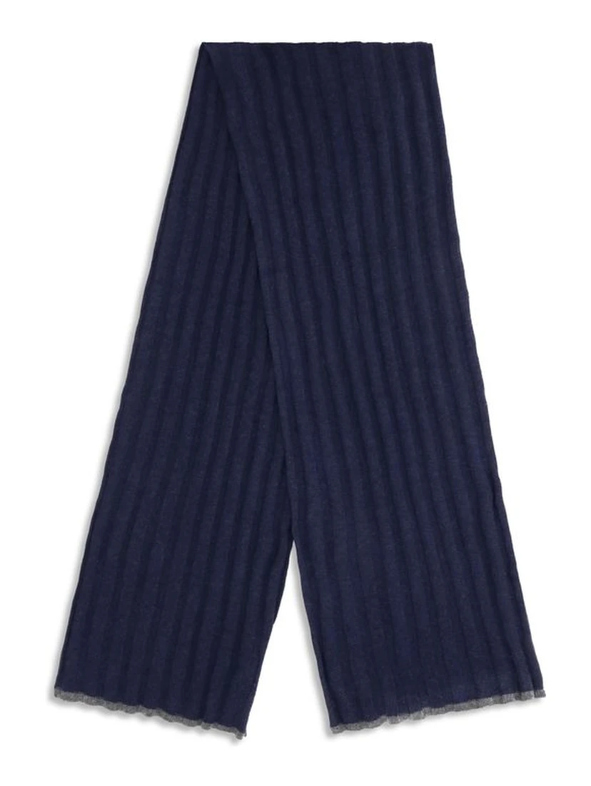 Blue Cashmere Foulard