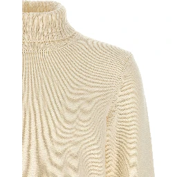 White Virgin Wool Cardigan