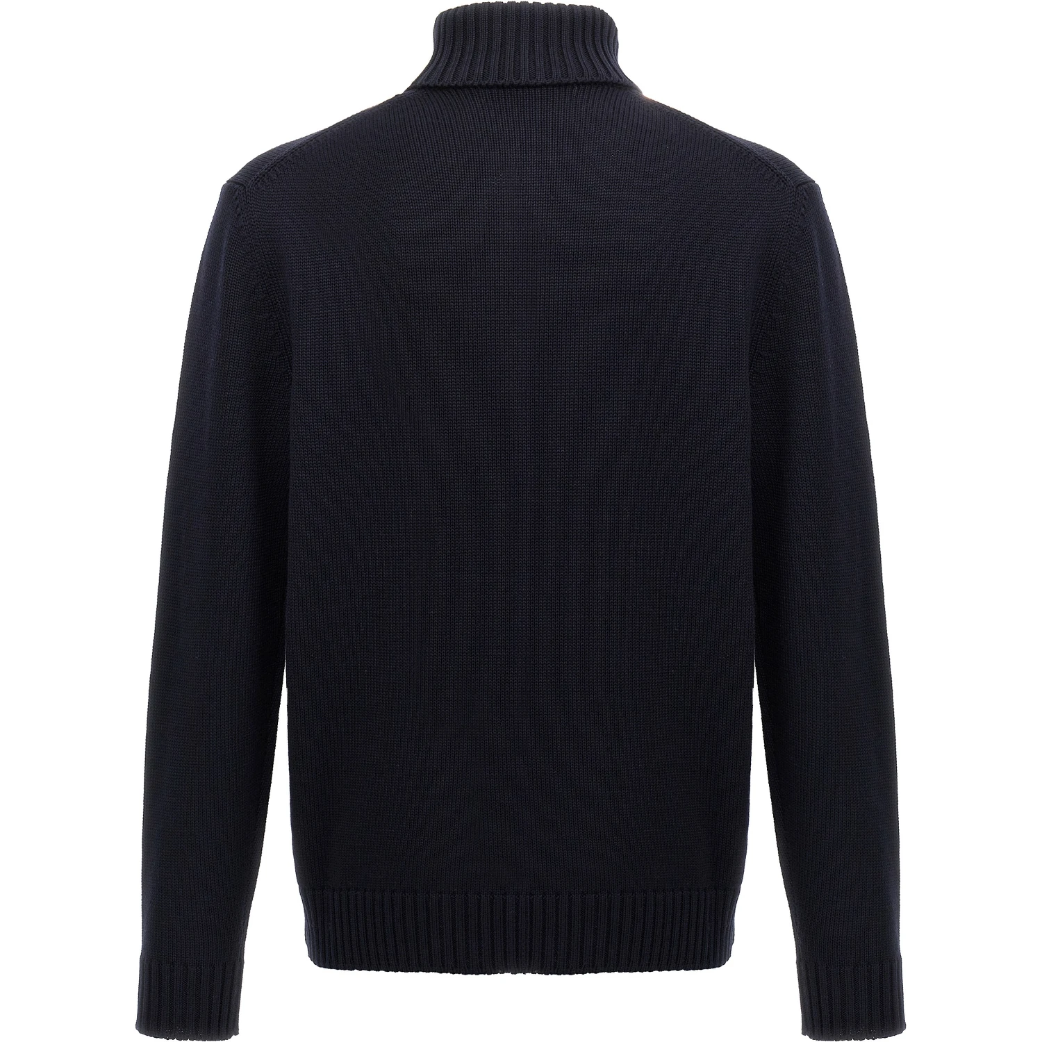 Blue Virgin Wool Cardigan