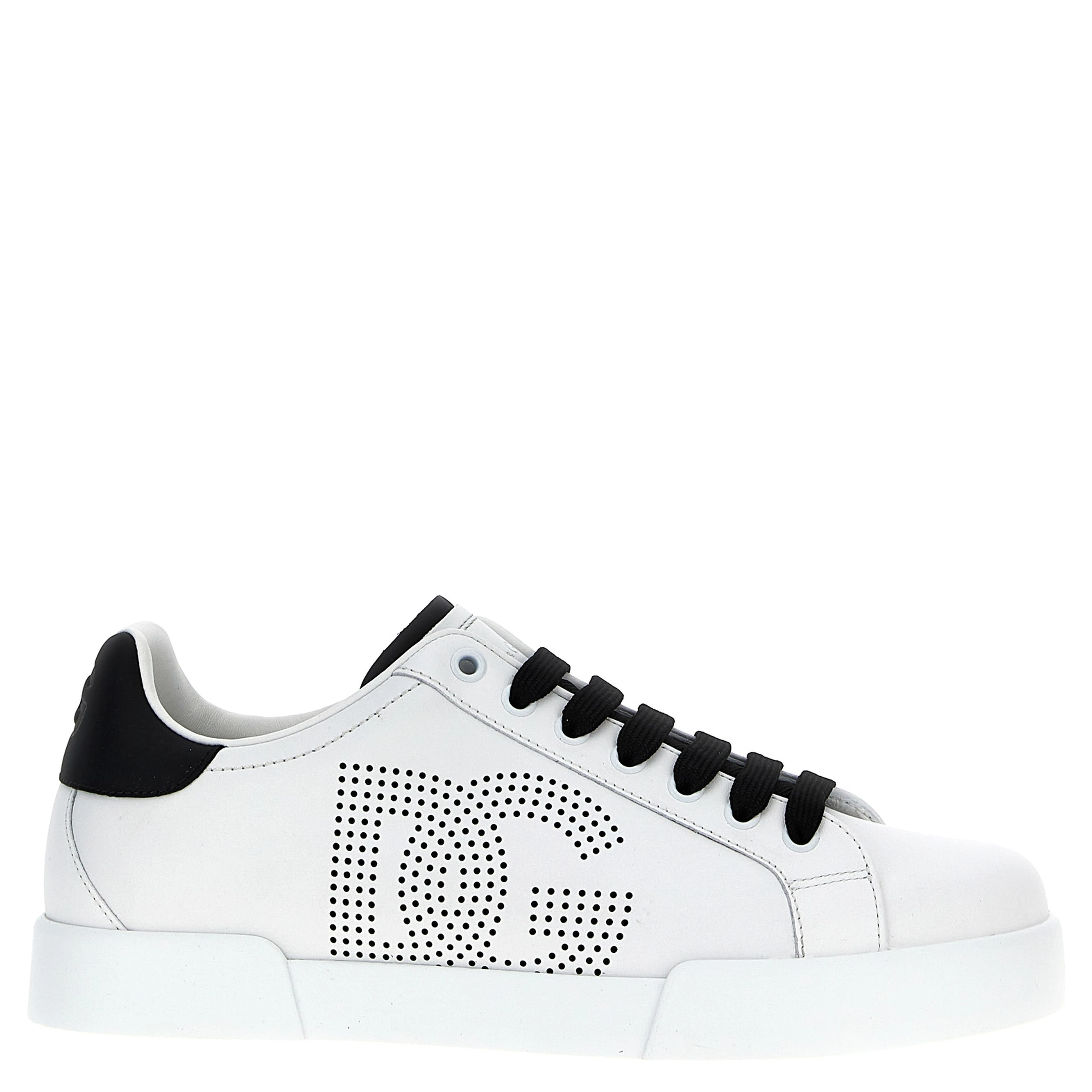 Bicolor Calfskin Low Top Sneakers