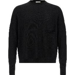 Black Virgin Wool Cardigan