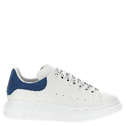 Blue Calfskin Chunky Sneakers