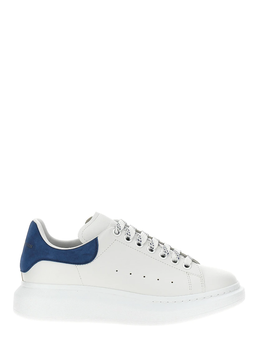 Blue Calfskin Chunky Sneakers