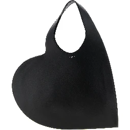 Black Cowhide Shoulder Bag