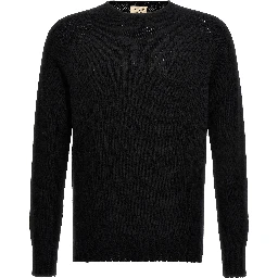 Black Virgin Wool Cardigan