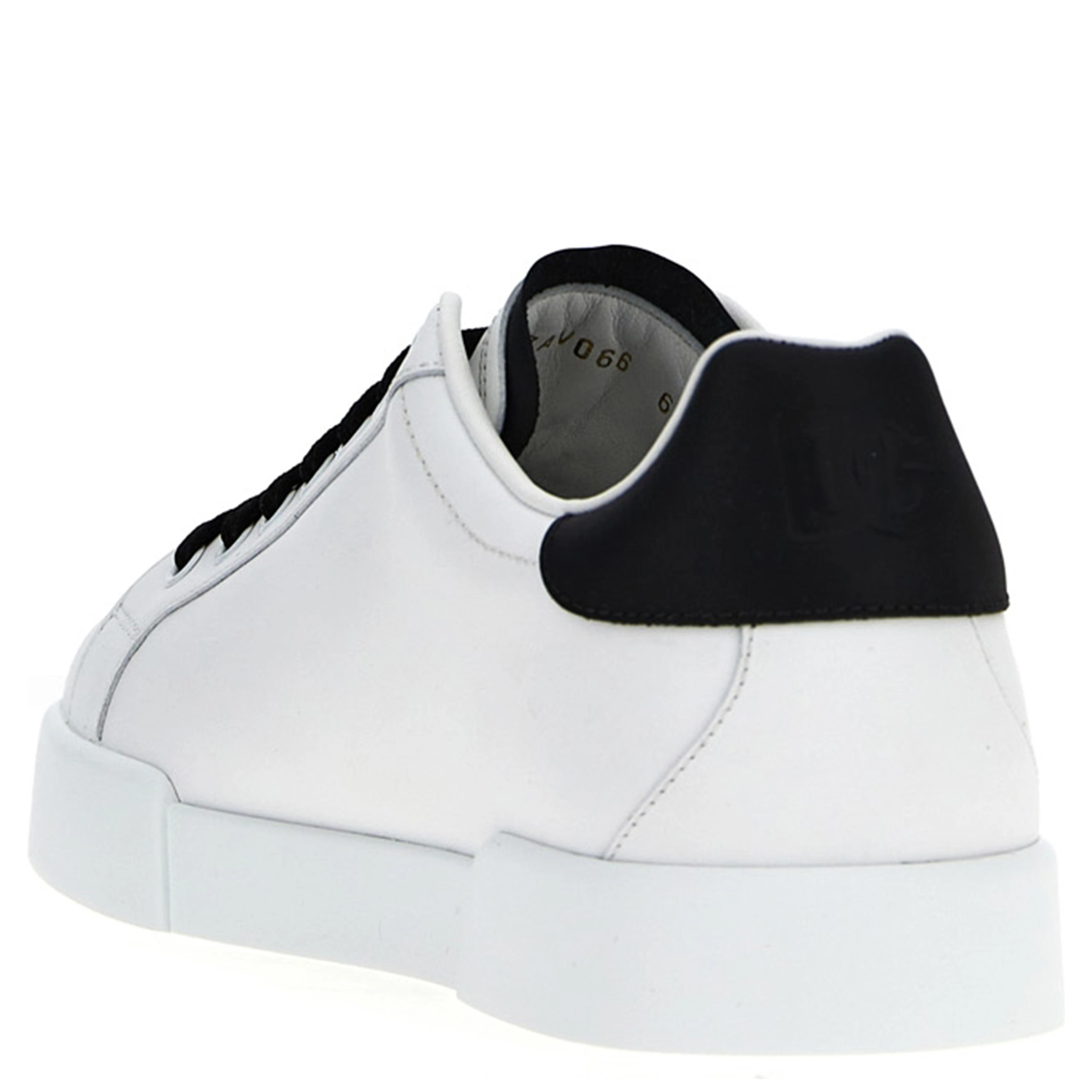 Bicolor Calfskin Low Top Sneakers