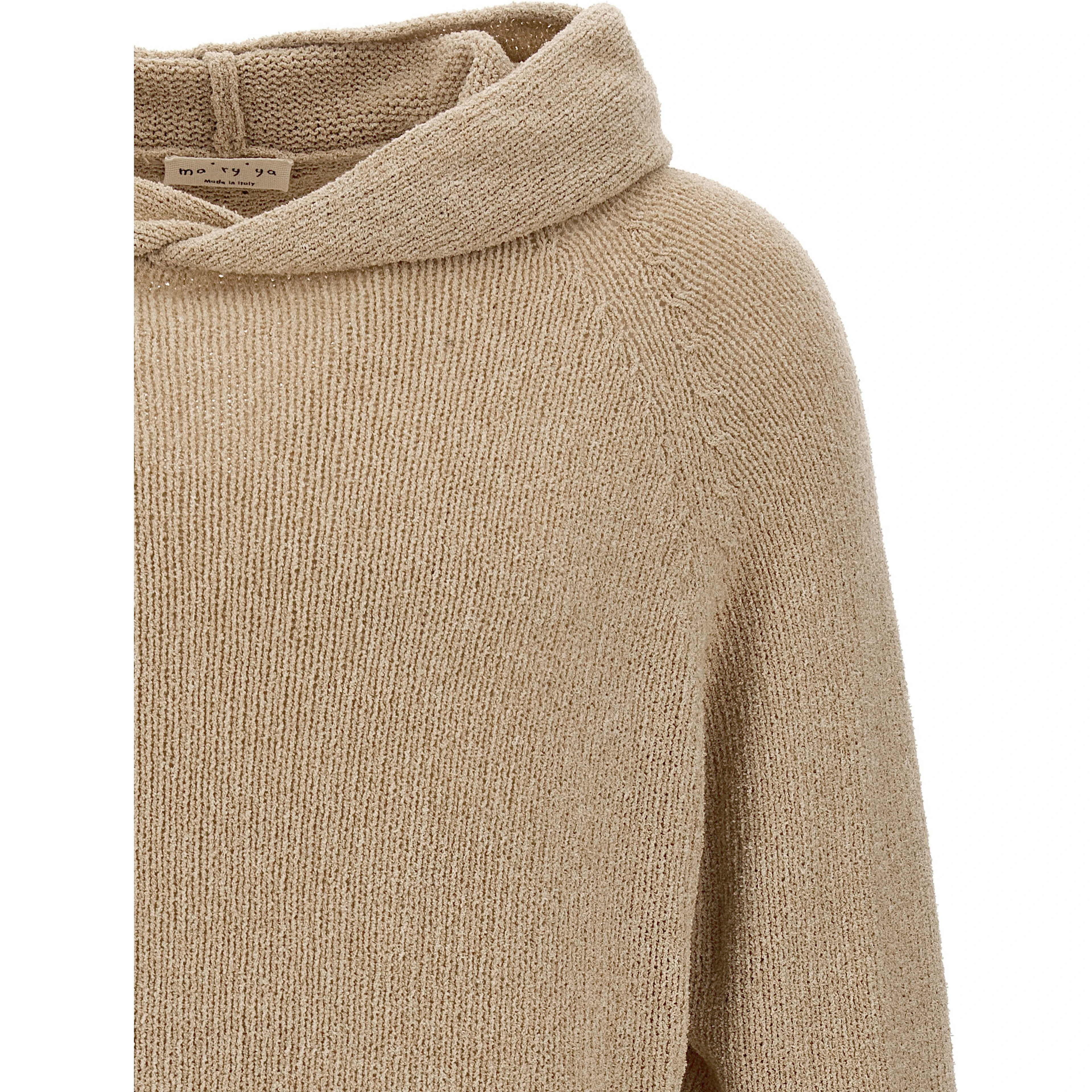 Beige Virgin Wool Cardigan