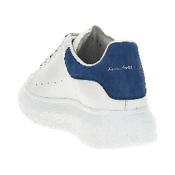 Blue Calfskin Chunky Sneakers