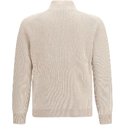 Beige Cashmere Turtleneck