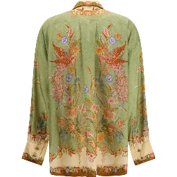 Multicolor Silk Pattern Shirt