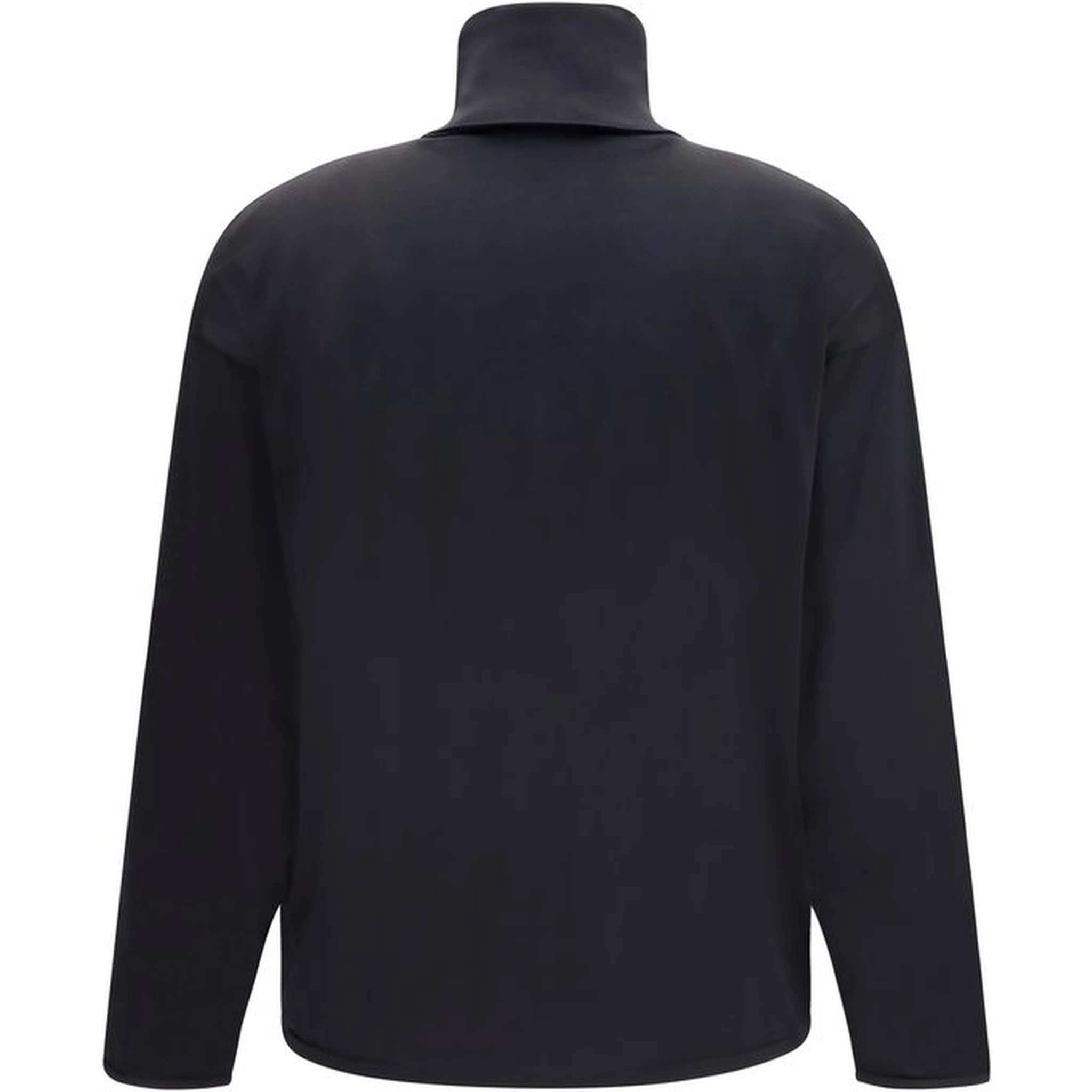 Black Silk Sweatshirt