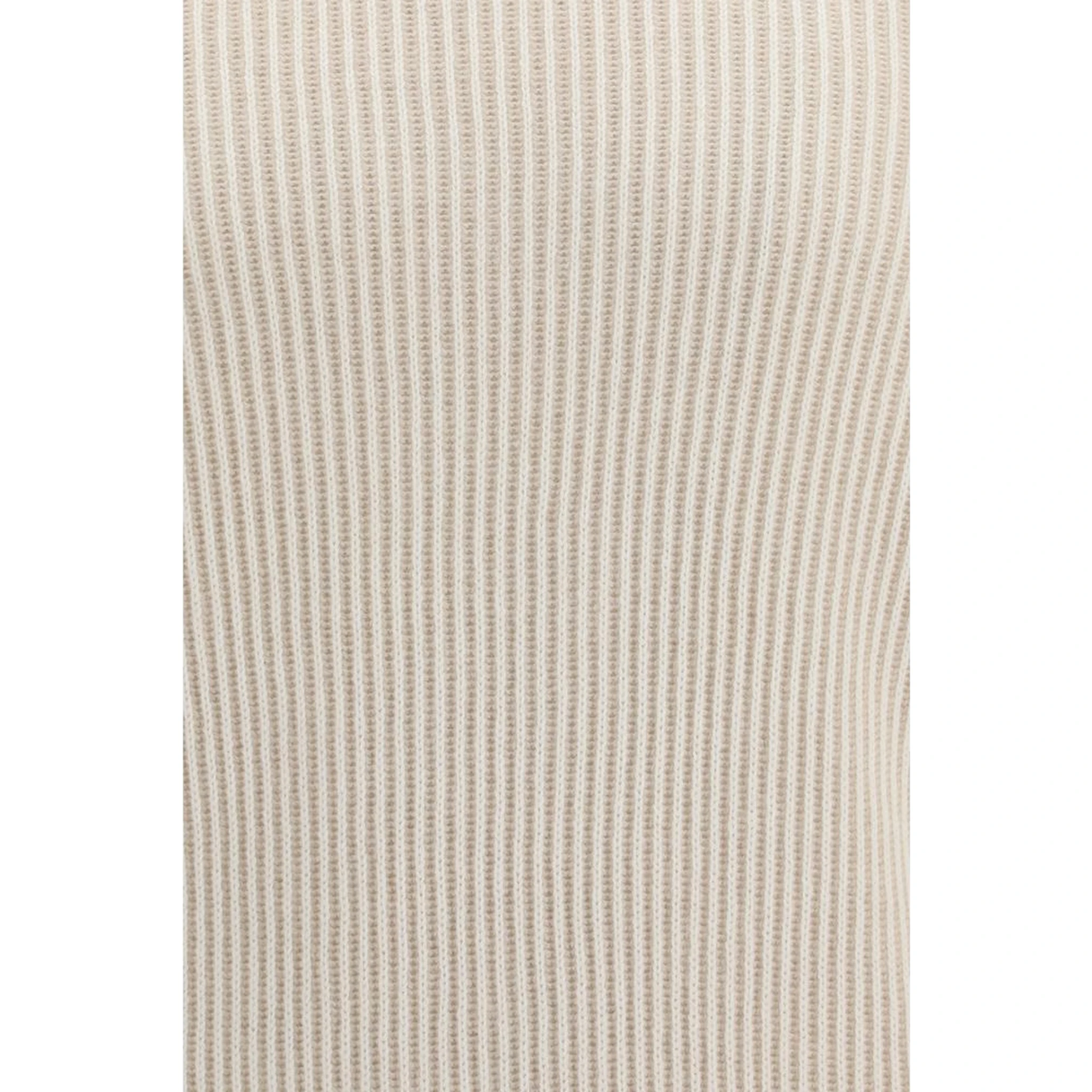 Beige Cashmere Turtleneck