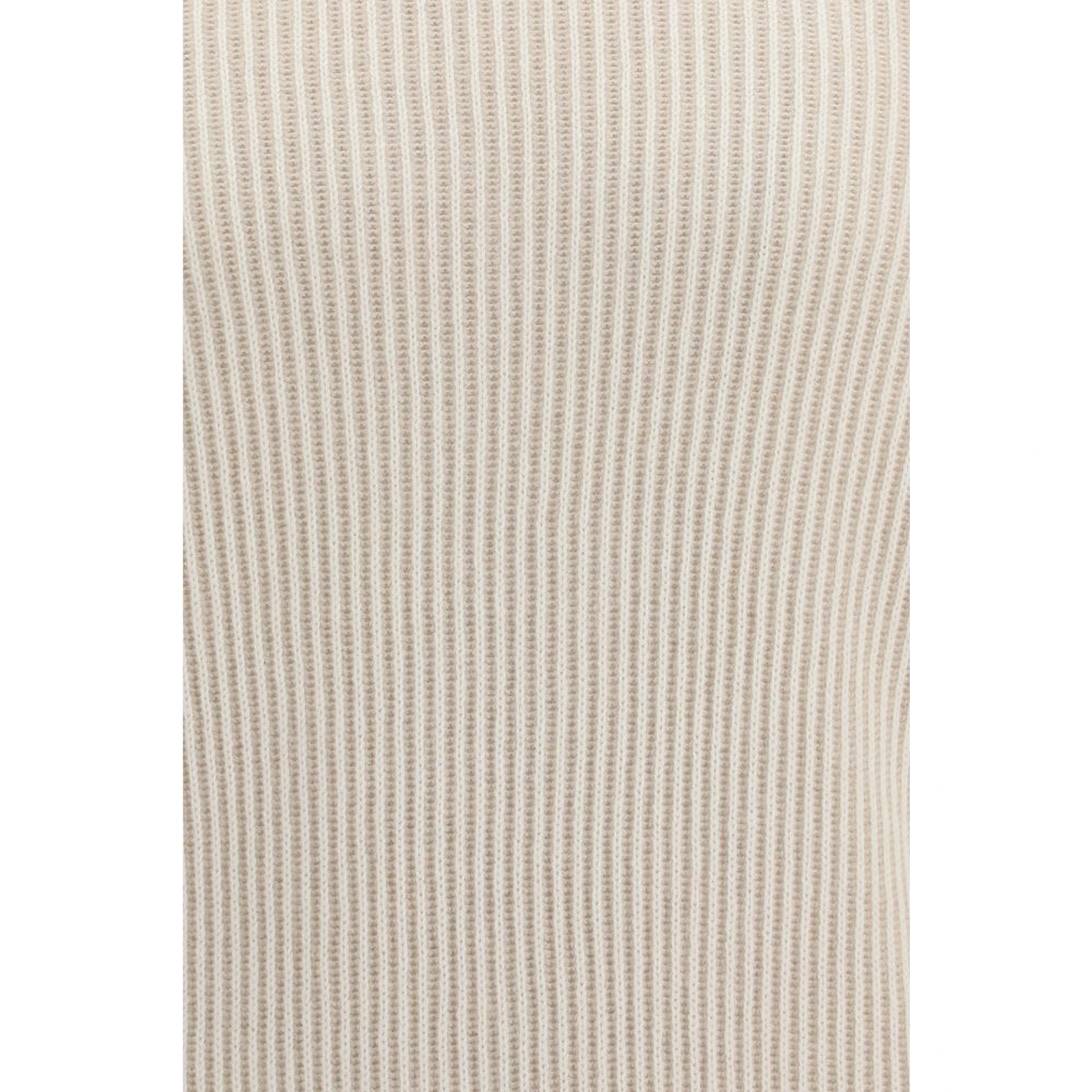 Beige Cashmere Turtleneck