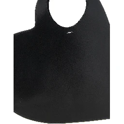 Black Cowhide Shoulder Bag