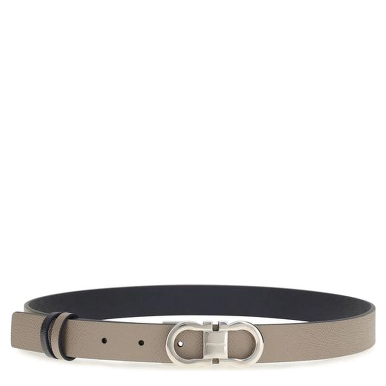 Gray Calf Leather Bos Taurus Regular Belt