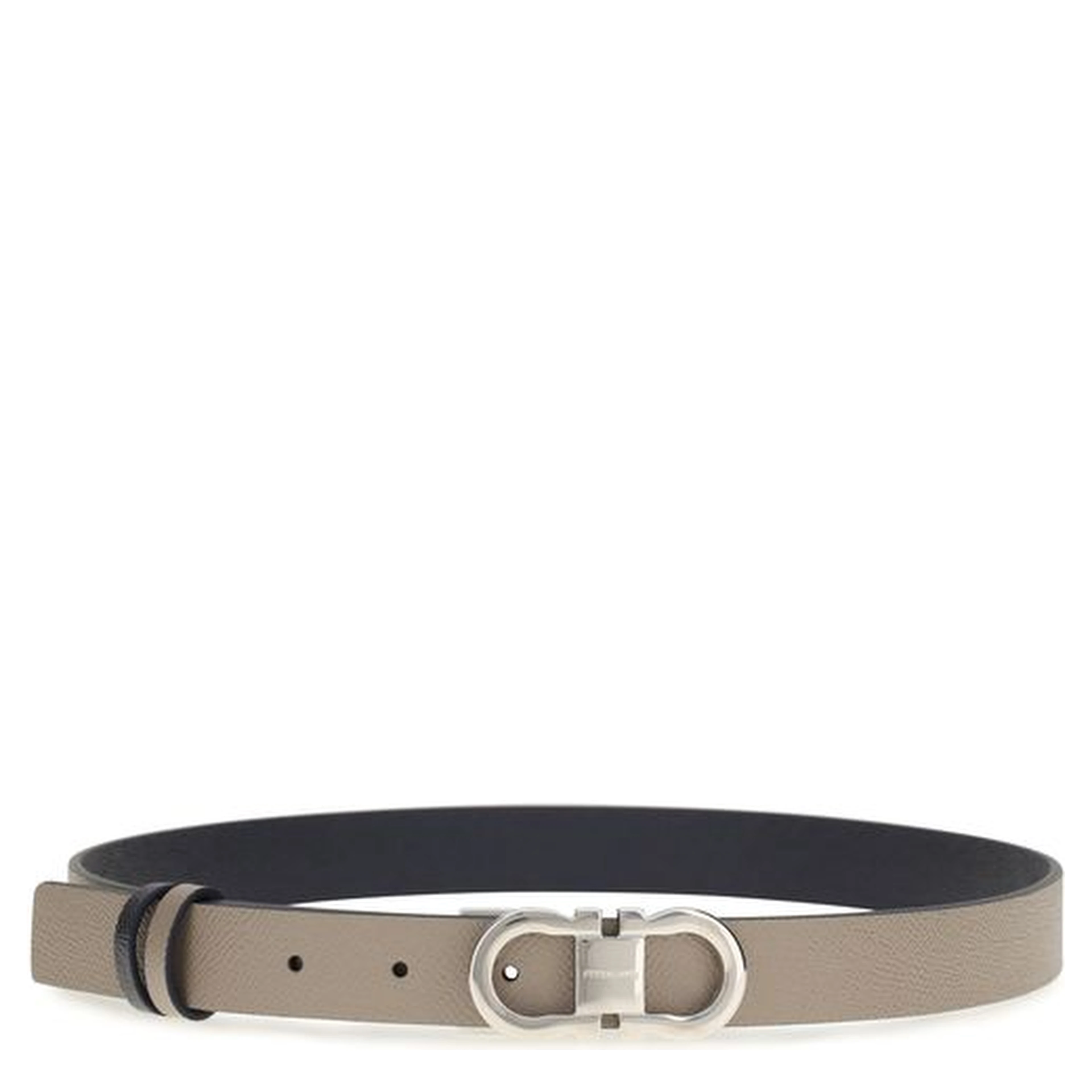 Gray Calf Leather Bos Taurus Regular Belt