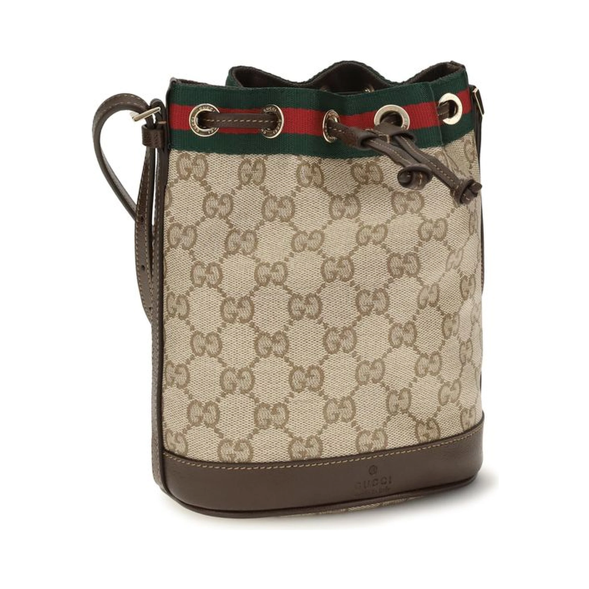 Beige Fabric Handbag