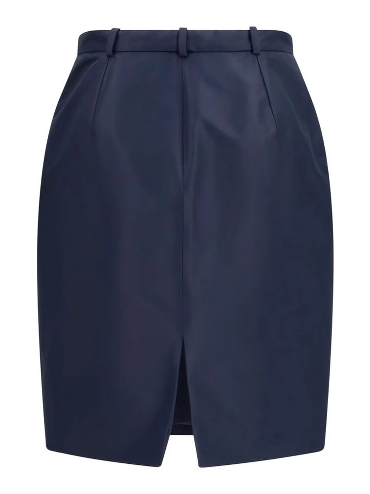 Blue Silk Skirt alternative