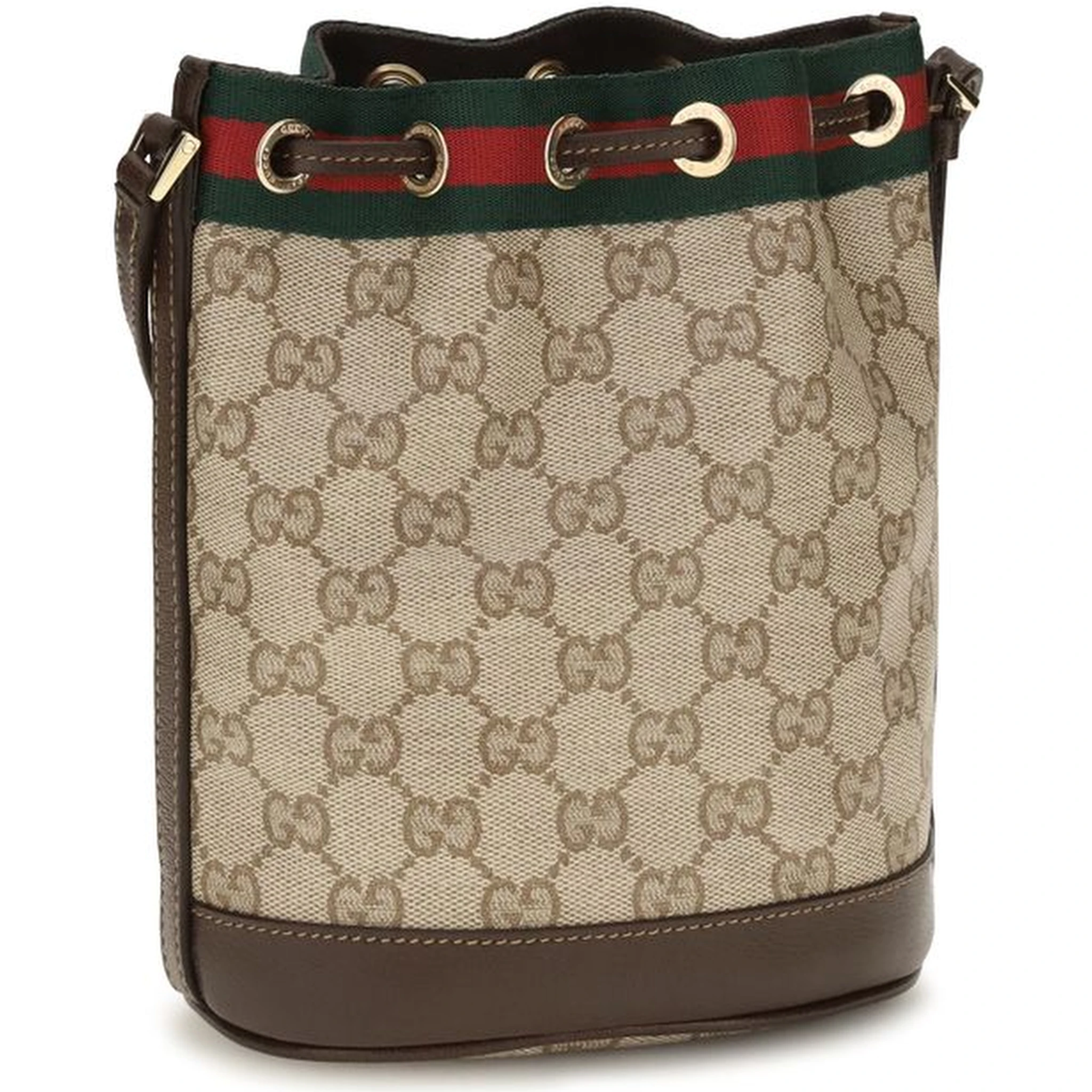 Beige Fabric Handbag