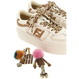 Multicolor Calfskin Platform Sneakers