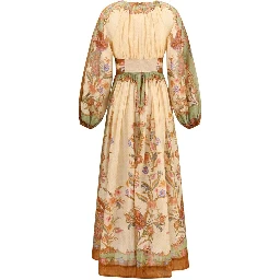 Multicolor Cotton Casual Dress