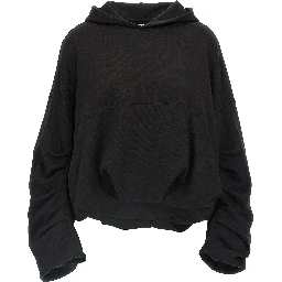 Black Cotton Sweatshirt