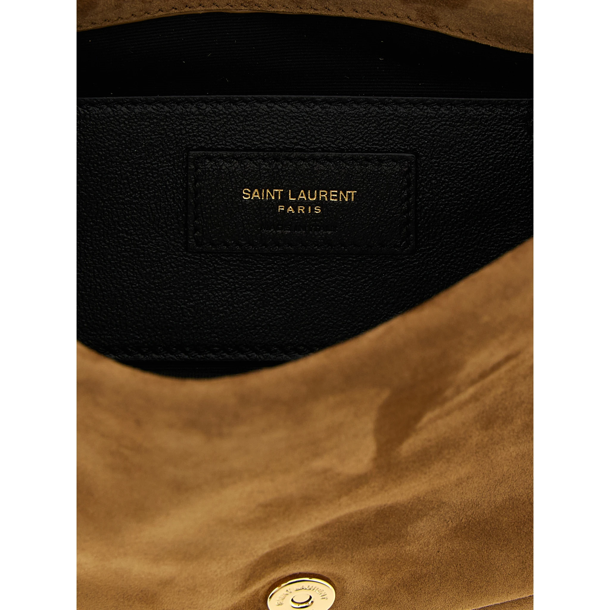 Beige Calfskin Shoulder Bag