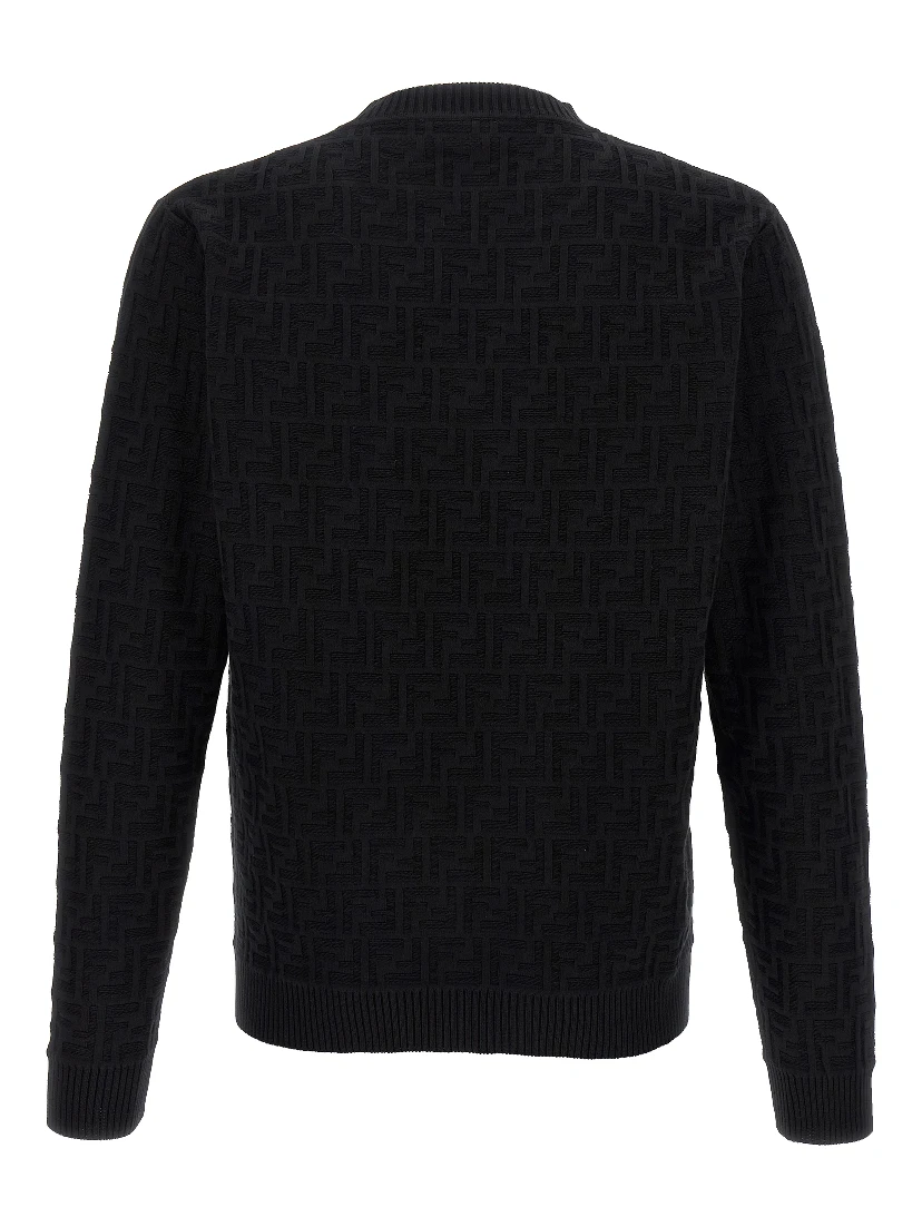 Black Cotton Cardigan