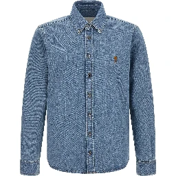 Blue Cotton Blouse