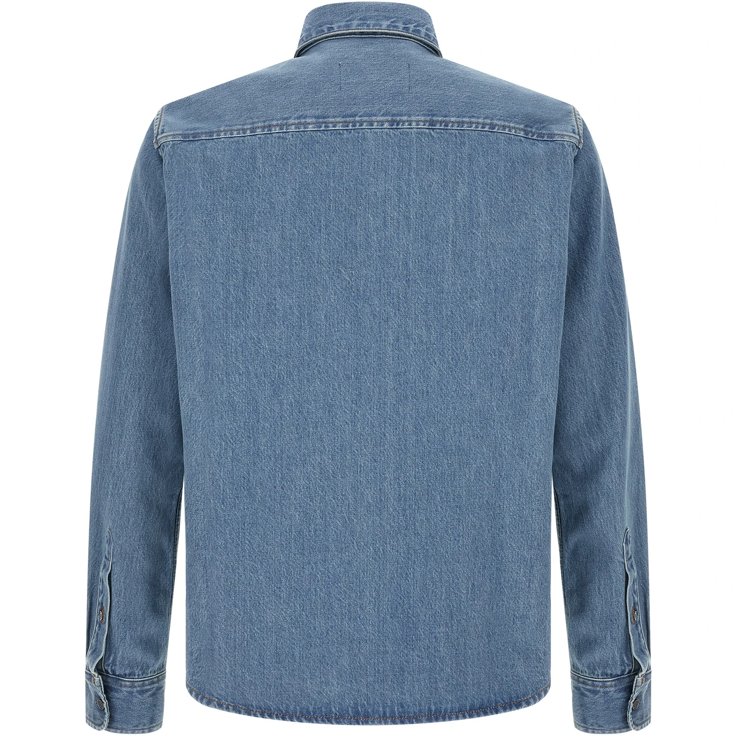 Blue Cotton Blouse