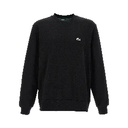 Black Cotton Sweatshirt