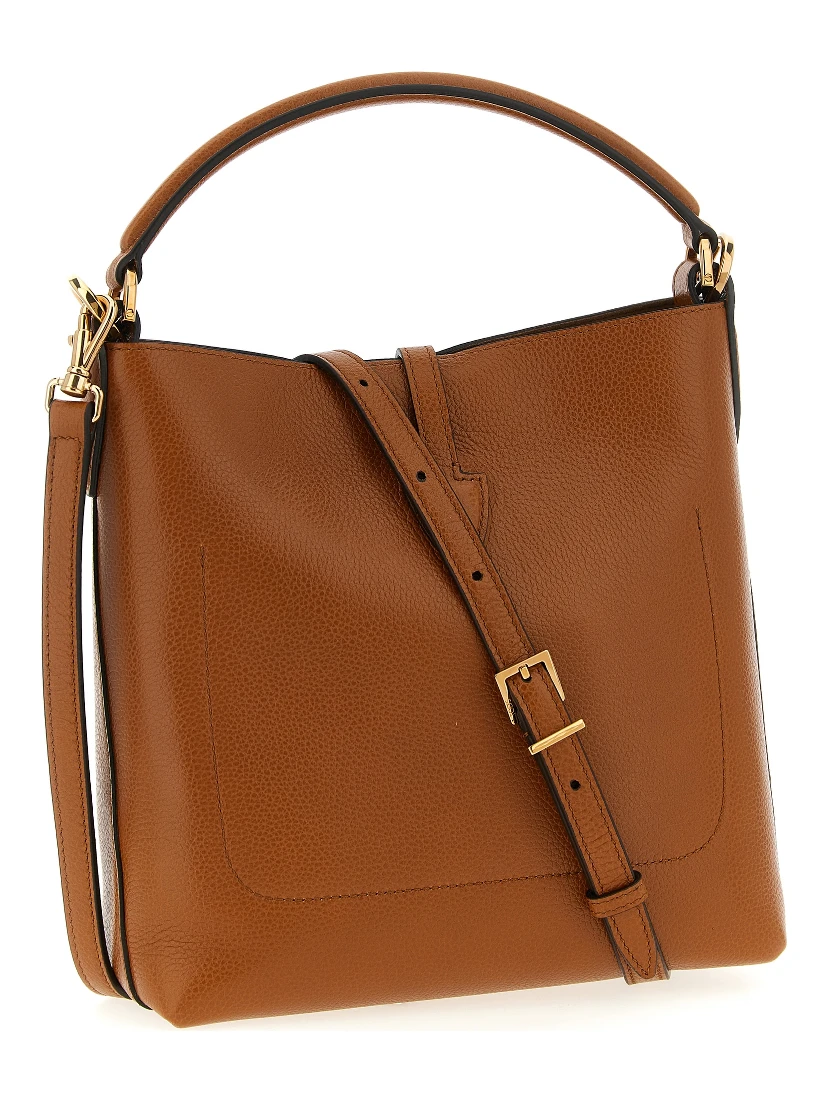 Brown Calfskin Handbag