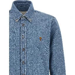 Blue Cotton Blouse