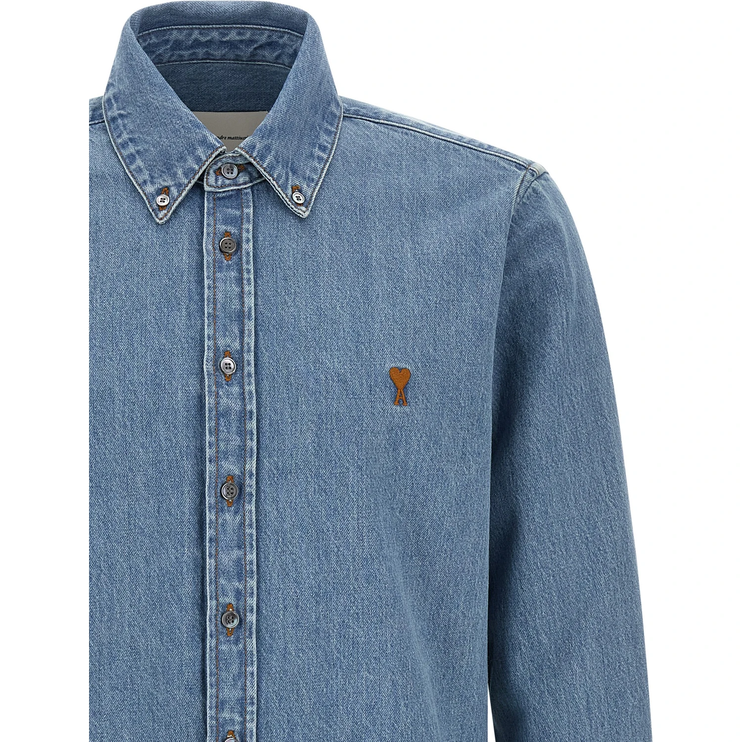 Blue Cotton Blouse