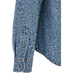 Blue Cotton Blouse