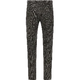 Brown Virgin Wool Two-Piece Suit