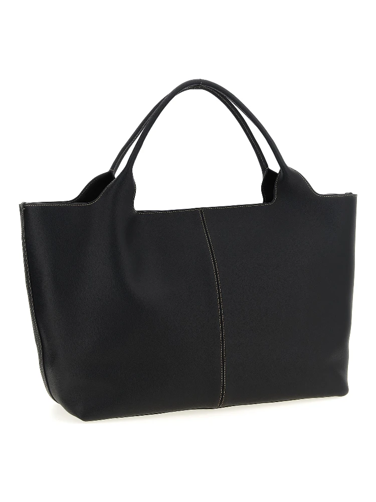 Black Calfskin Tote Bag alternative