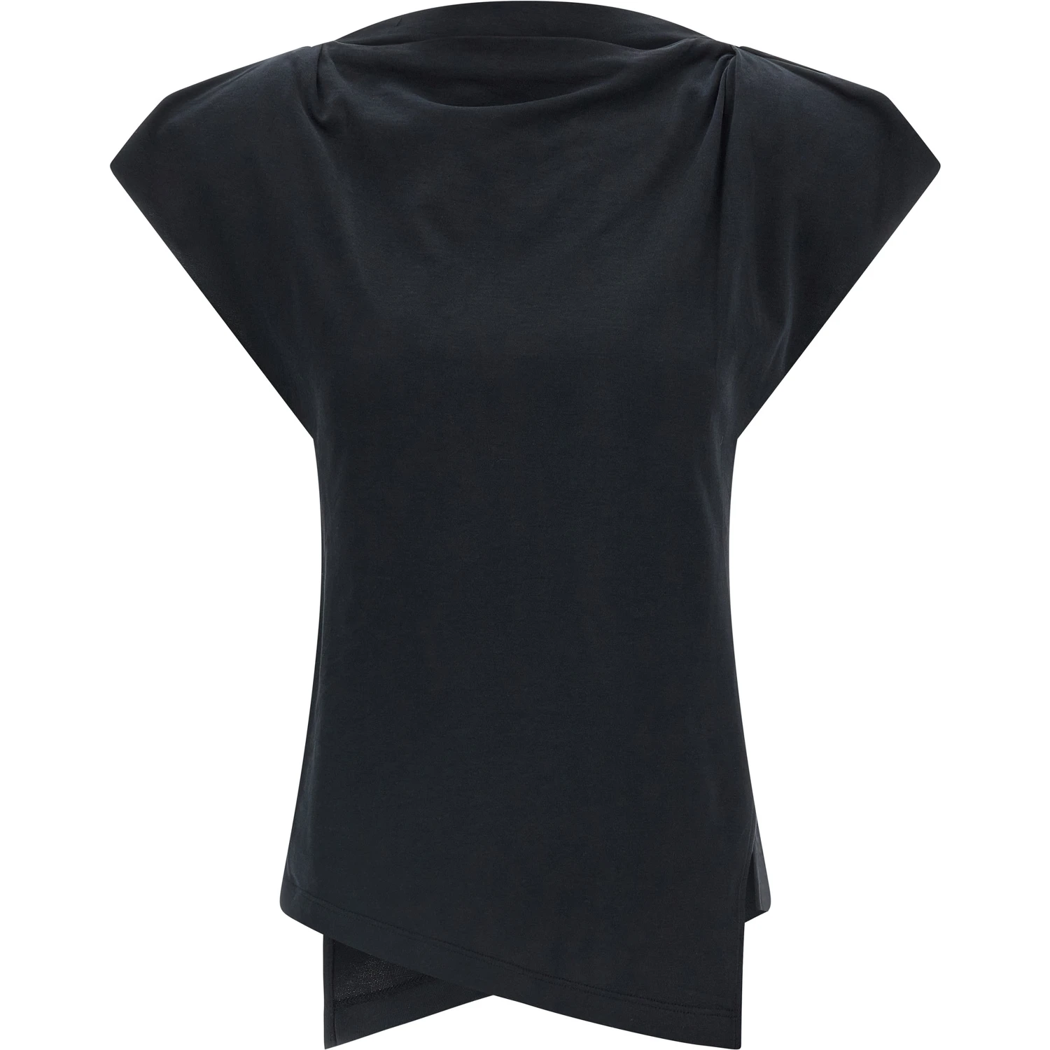 Black Cotton T-Shirt